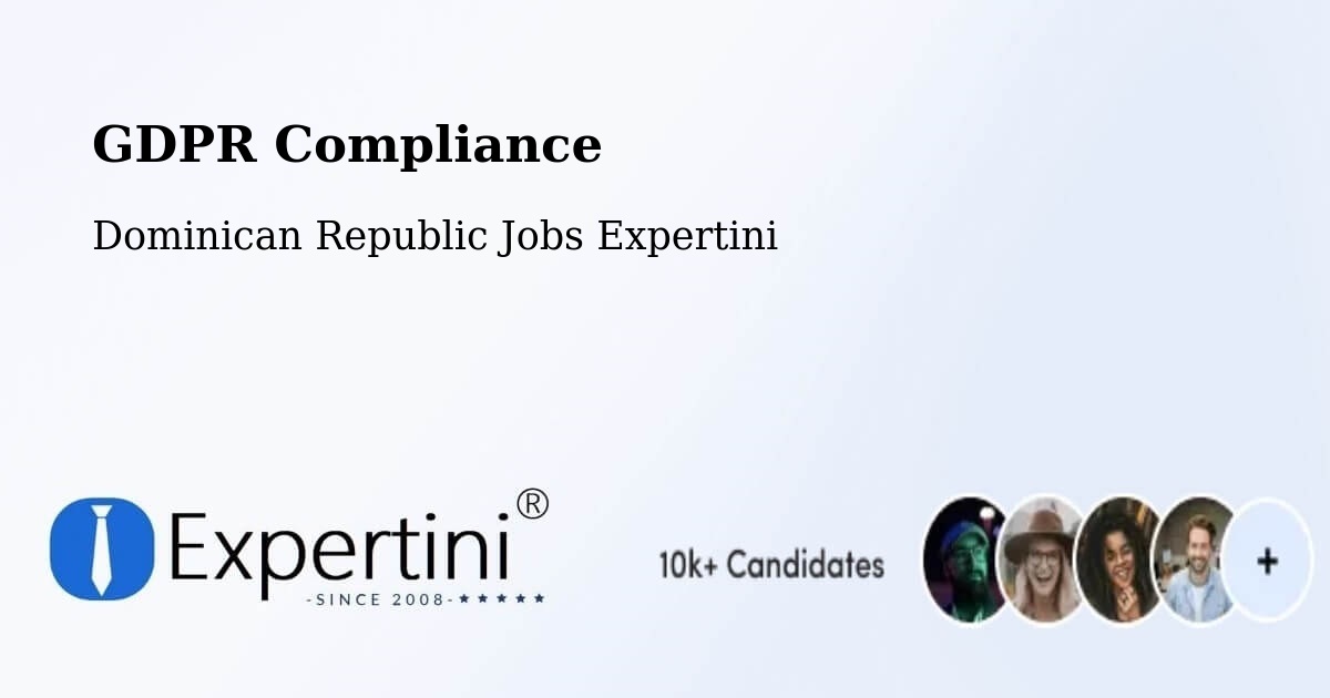 EU GDPR Compliance Statement – Monción - Dominican Republic Jobs Expertini