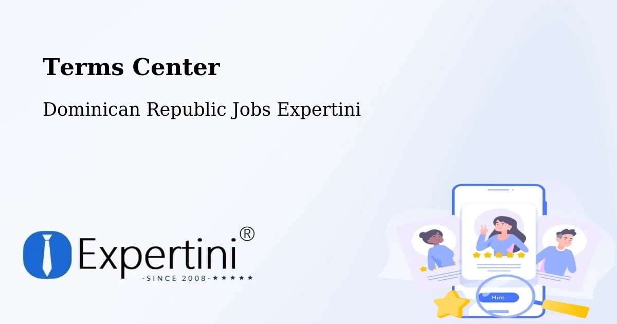 Terms of Service – Monción - Dominican Republic Jobs Expertini